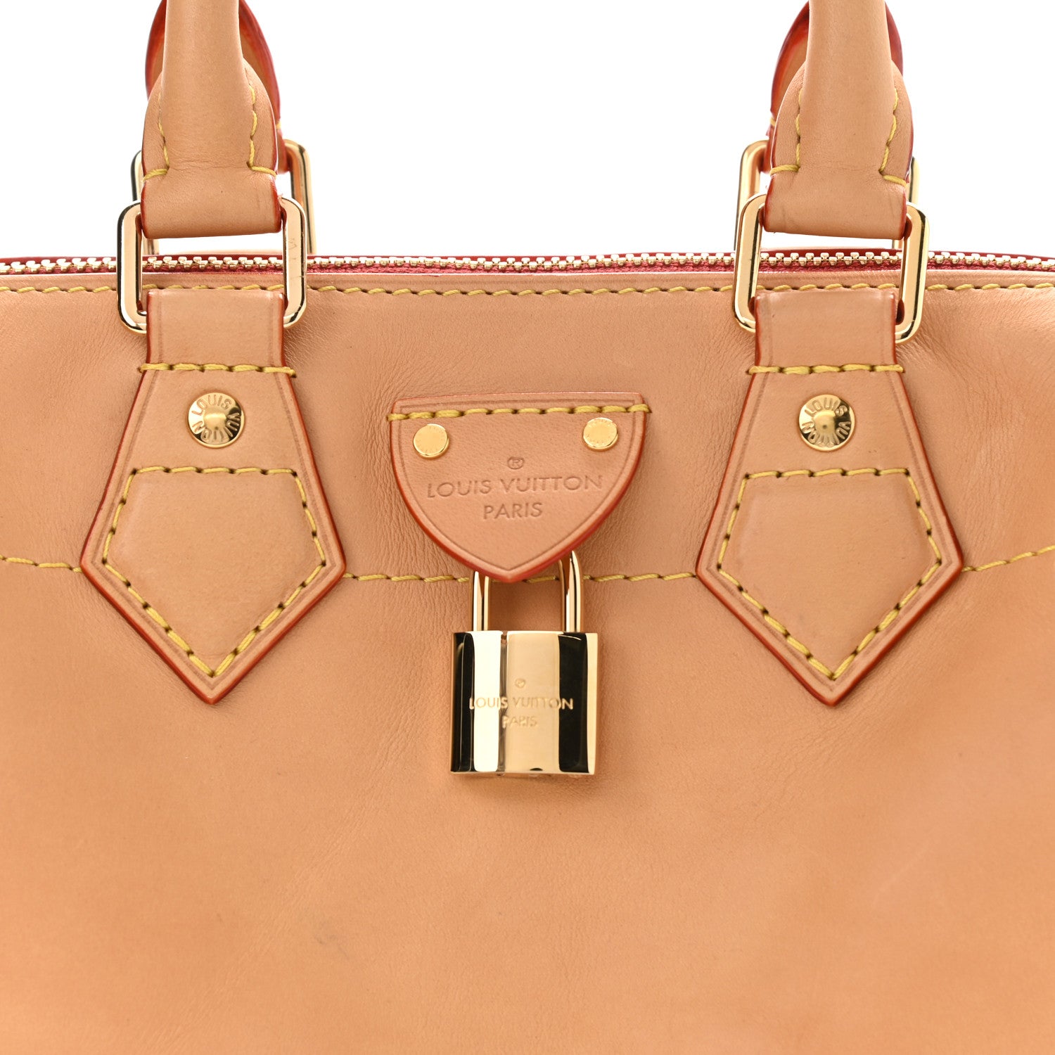 Louis Vuitton Vachetta Monogram Speedy BB 7 of 10