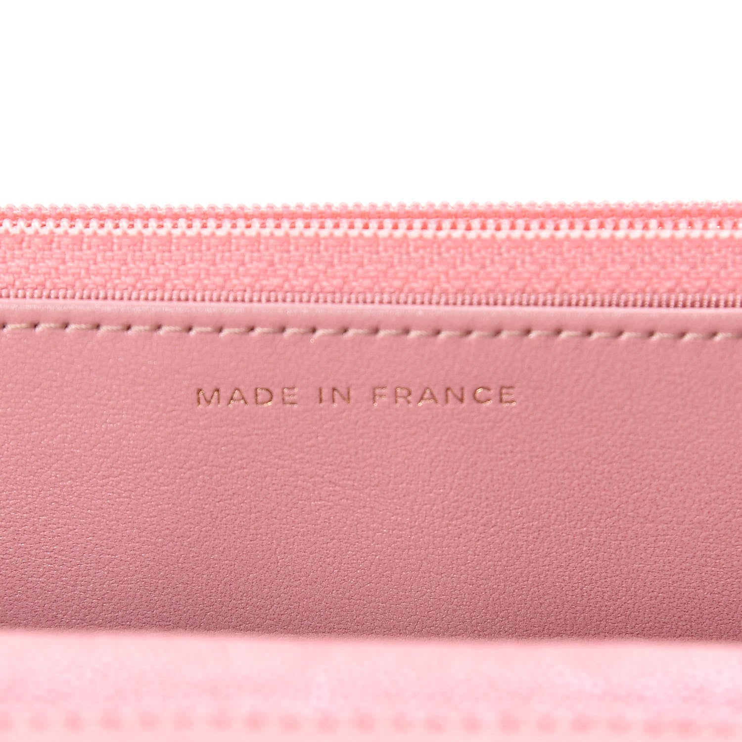 Chanel Iridescent Caviar Quilted Wallet on Chain WOC Rose Pink 7 of 12