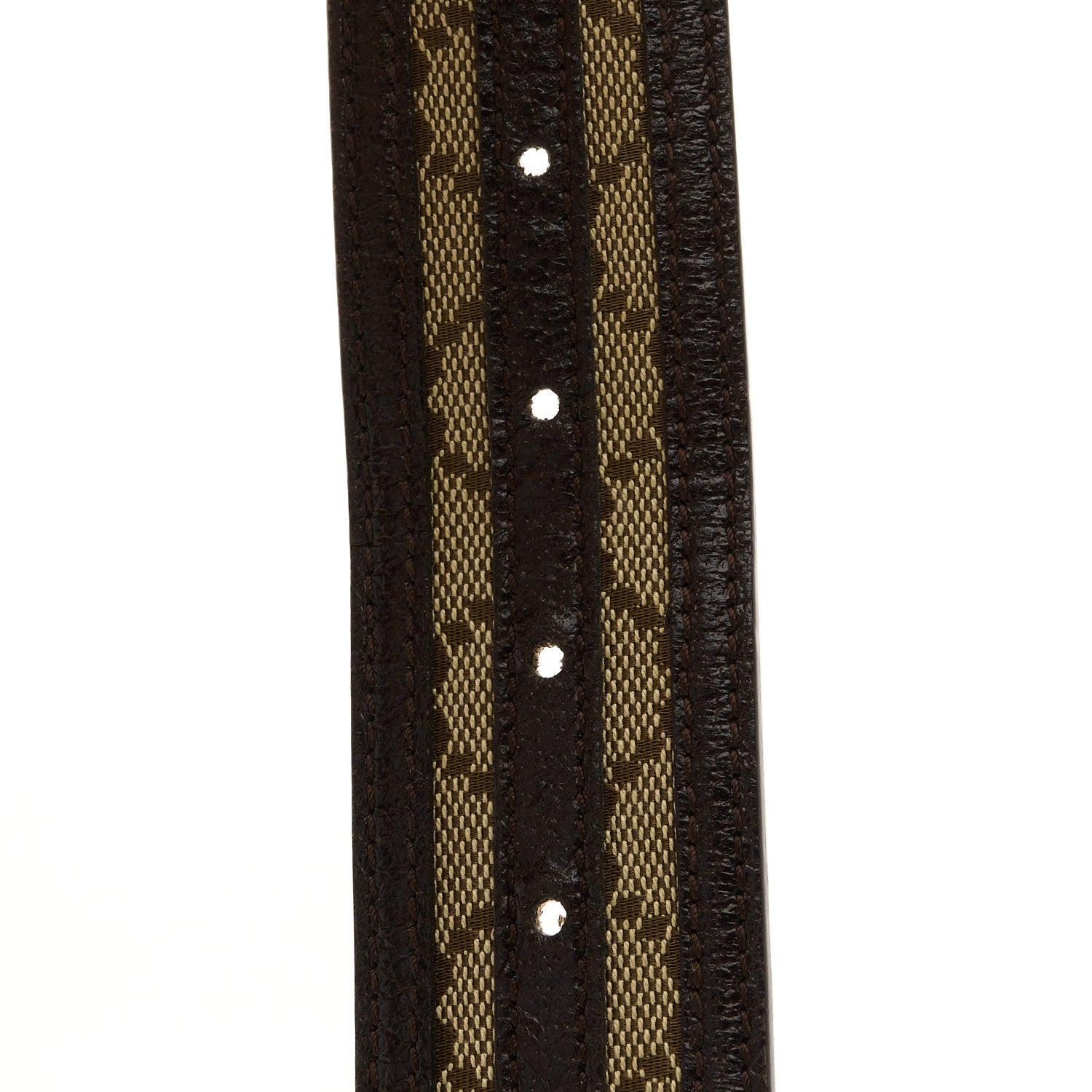 Gucci Monogram Interlocking G Belt 90 36 Dark Brown 3 of 6