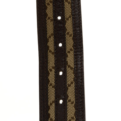 Gucci Monogram Interlocking G Belt 90 36 Dark Brown 3 of 6