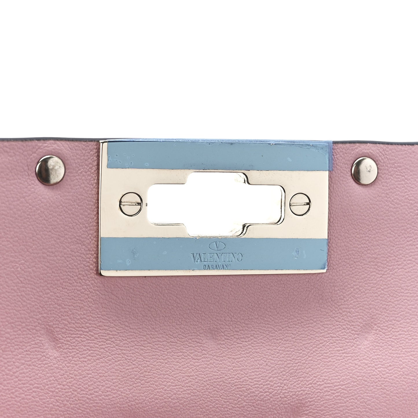 Suede Rockstud Spike Wallet on Chain Loto