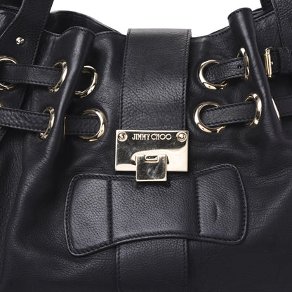 Jimmy Choo Calfskin Ramona Tote Black 8 of 8