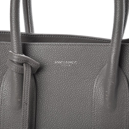 Saint Laurent Grained Calfskin Small Sac De Jour Fog 6 of 32