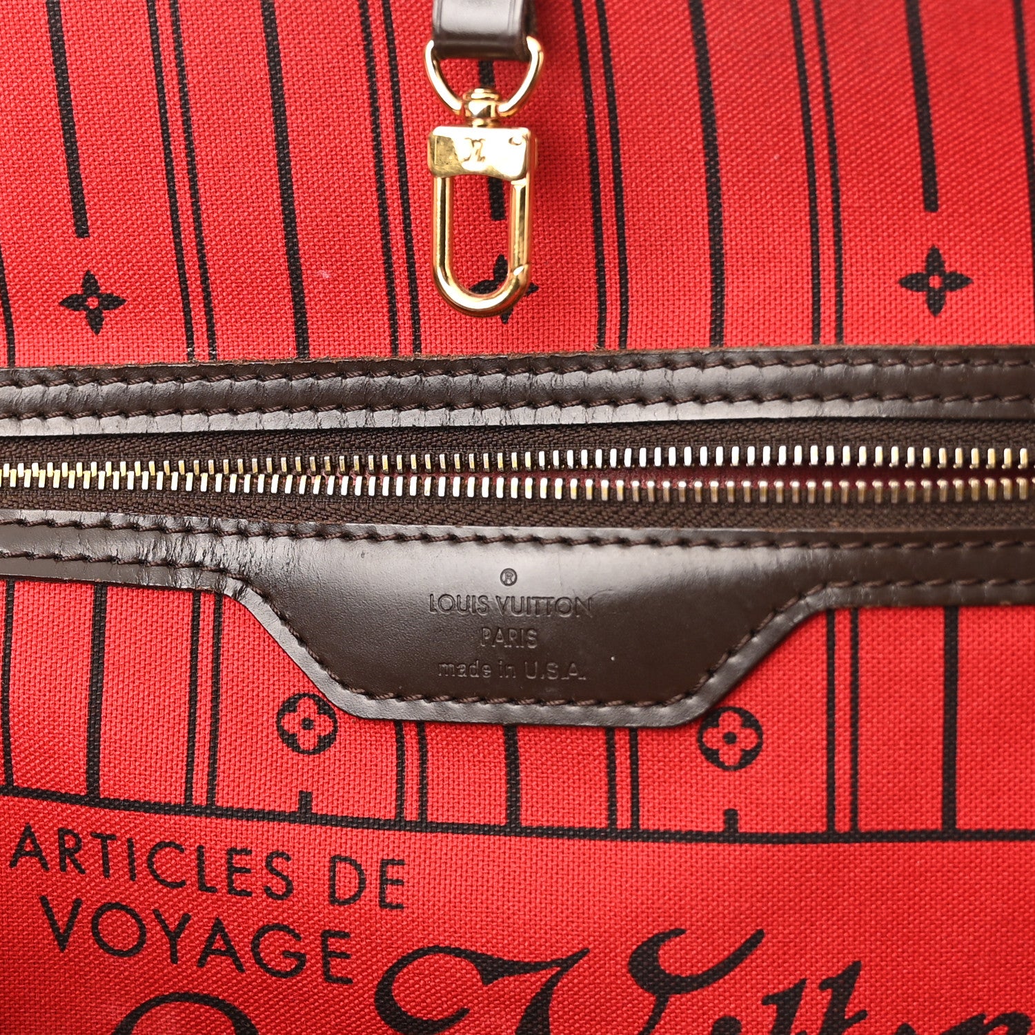 Louis Vuitton Damier Ebene Neverfull GM 6 of 19