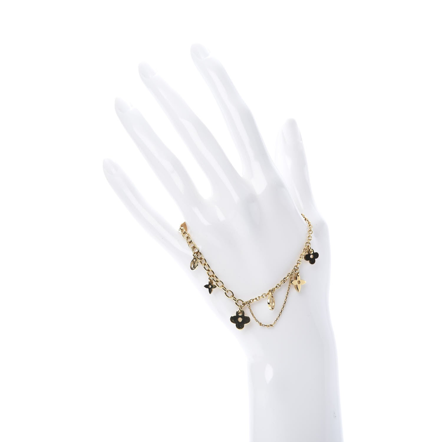 Louis Vuitton Metal Monogram Blooming Supple Bracelet 2 of 7