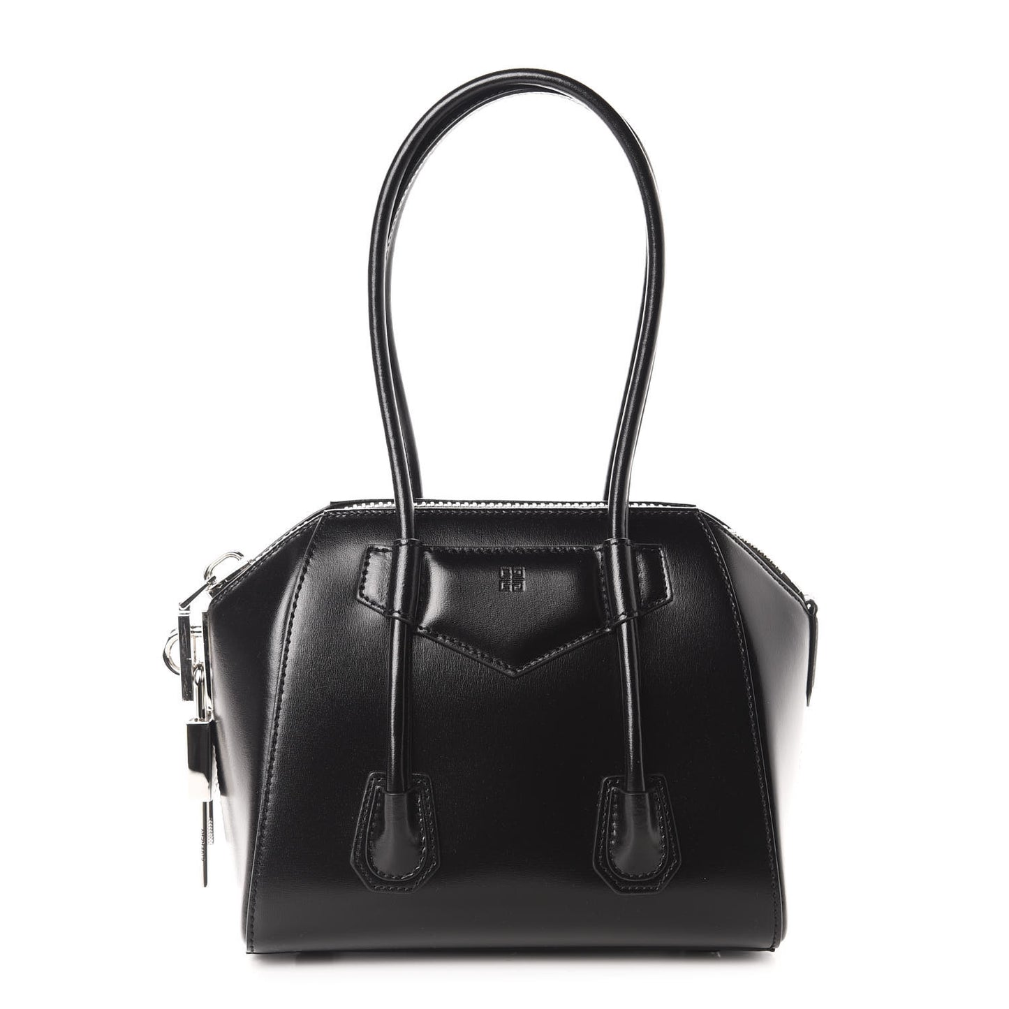 Box Calfskin Mini Lock Antigona Black