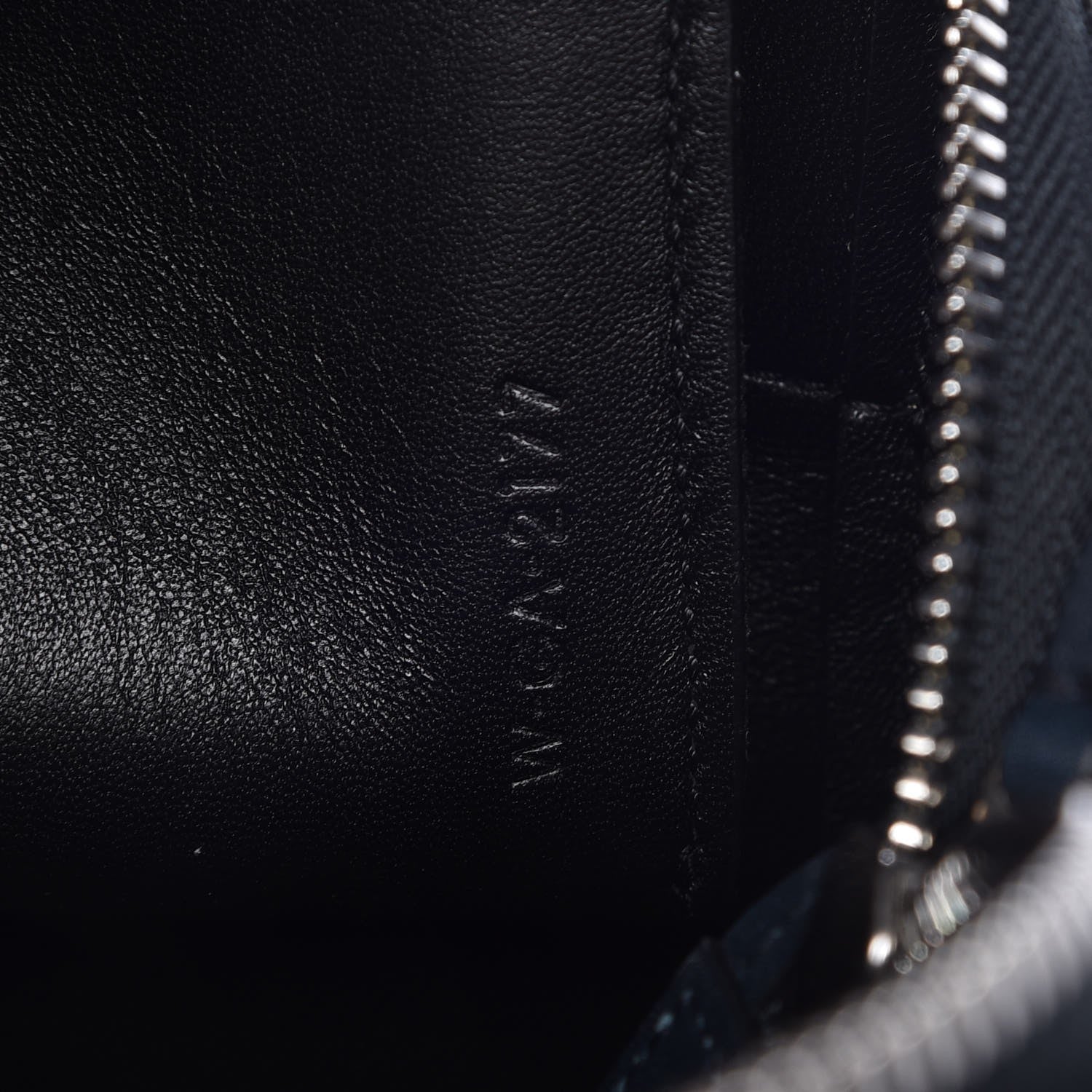 Celine Smooth Calfskin Micro Bi-Color Braided Belt Bag Dark Sea 8 of 9