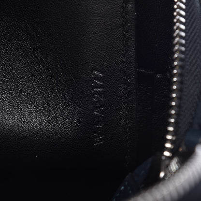 Celine Smooth Calfskin Micro Bi-Color Braided Belt Bag Dark Sea 8 of 9