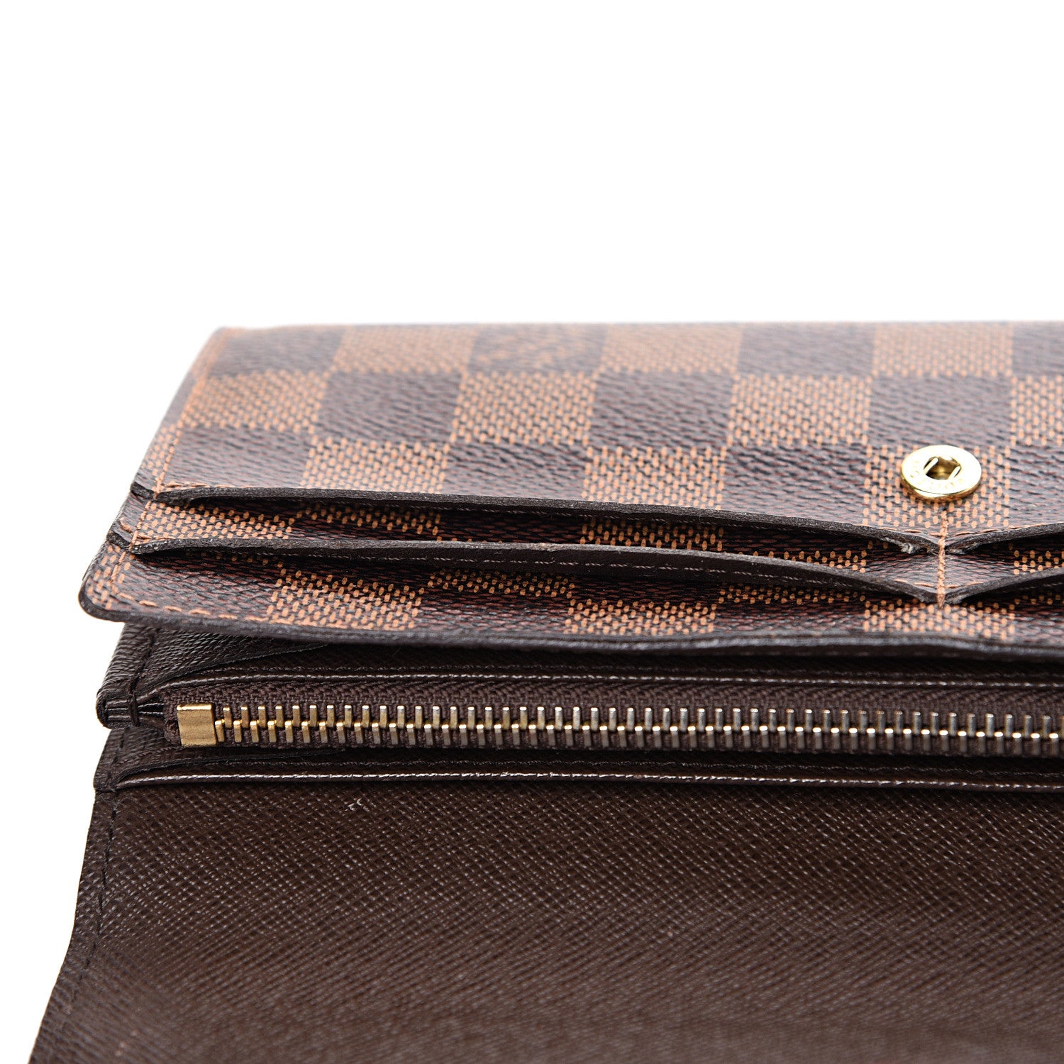 Louis Vuitton Damier Ebene Sarah Wallet 9 of 11