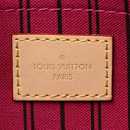 Louis Vuitton Monogram Neverfull MM GM Pochette Fuchsia 6 of 6
