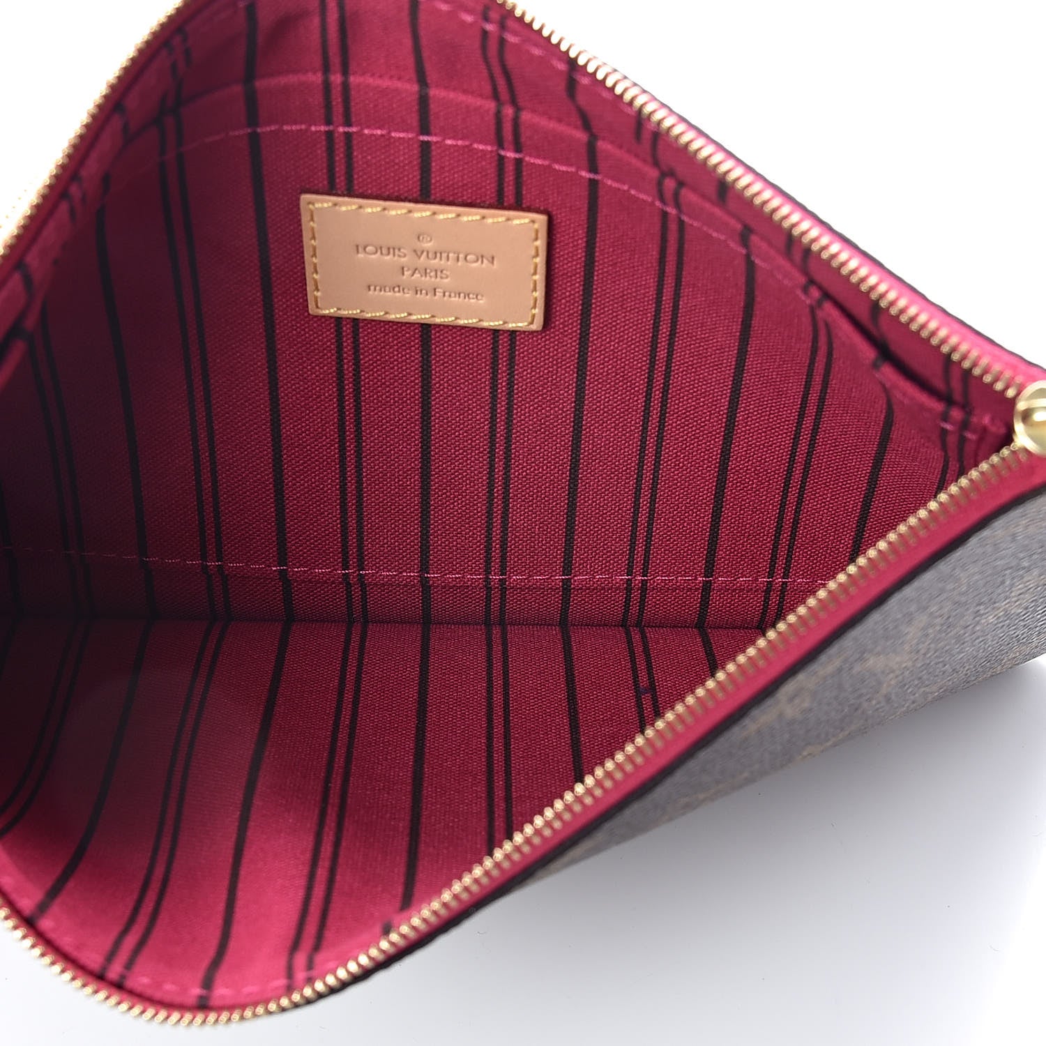 Louis Vuitton Monogram Neverfull MM GM Pochette Pivoine 5 of 6