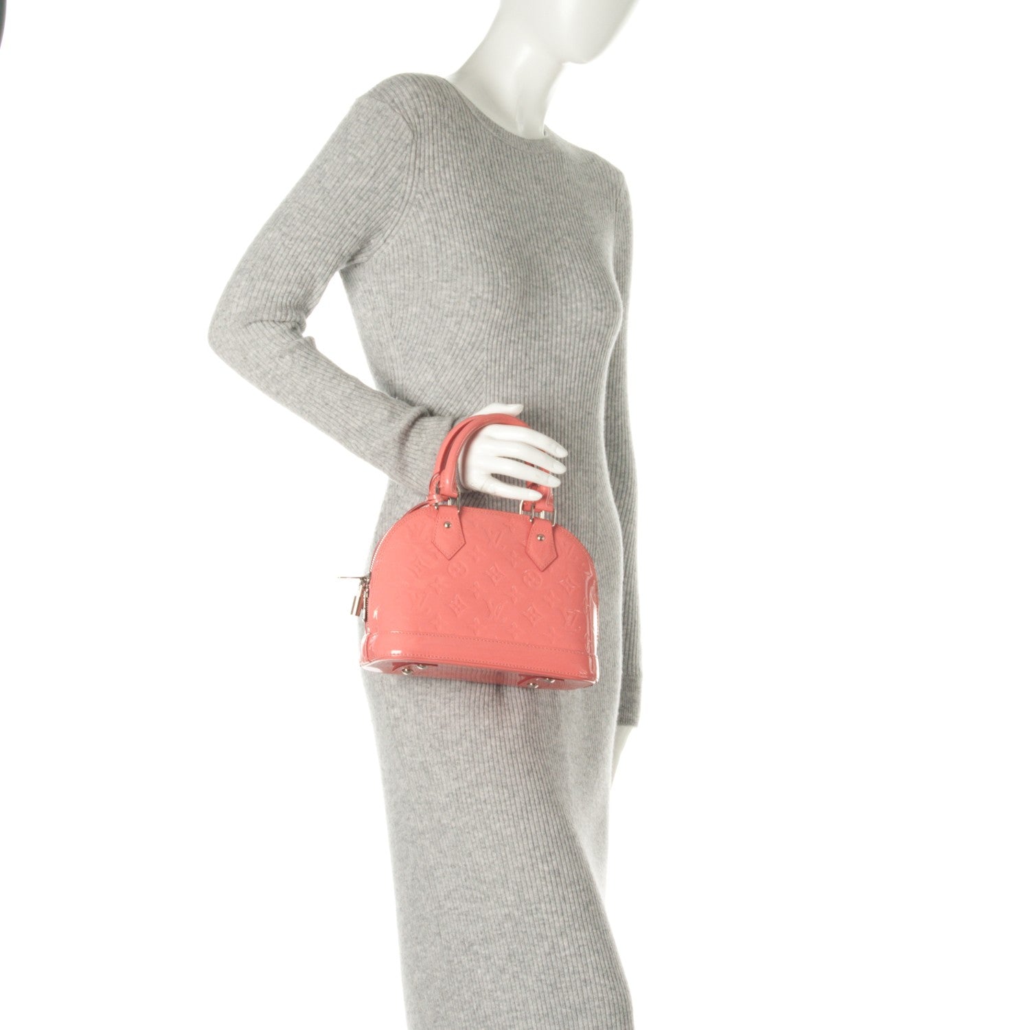 Louis Vuitton Vernis Alma BB Poppy 2 of 8