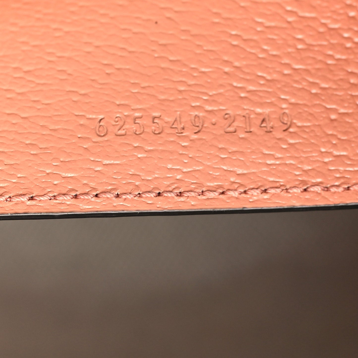 Monogram Textured Dollar Calfskin Ophidia Pouch Cloche Rose Pink