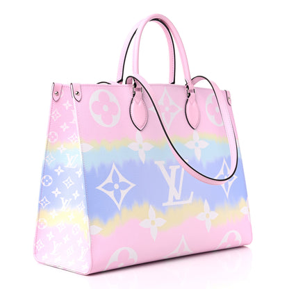 Louis Vuitton Monogram Escale Capri Onthego GM Pastel 3 of 10