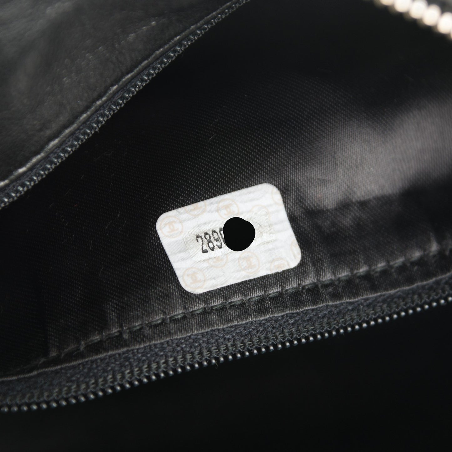 Caviar Quilted Camera Case Black
