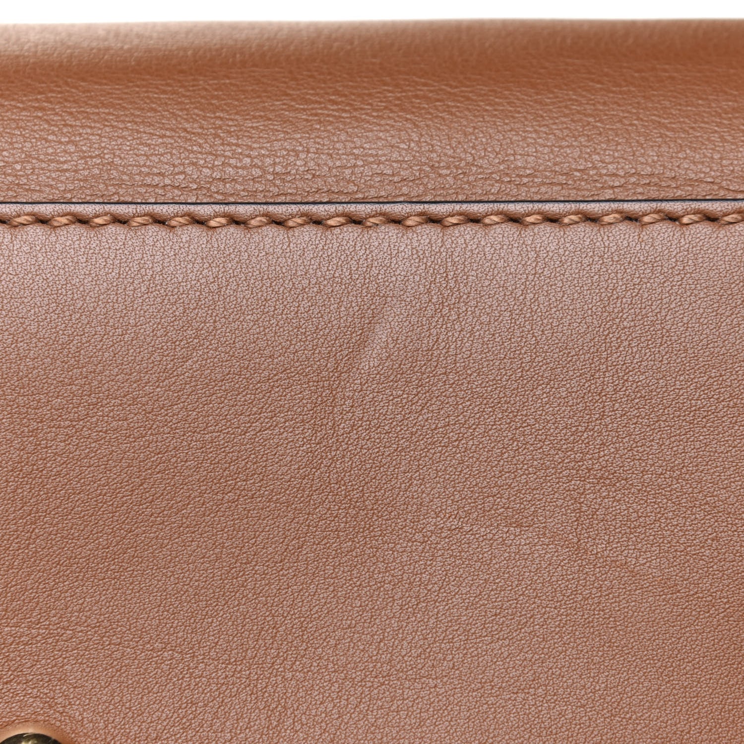 Fendi Calfskin Lace Up Large Peekaboo Iconic Satchel Cognac 17 of 17