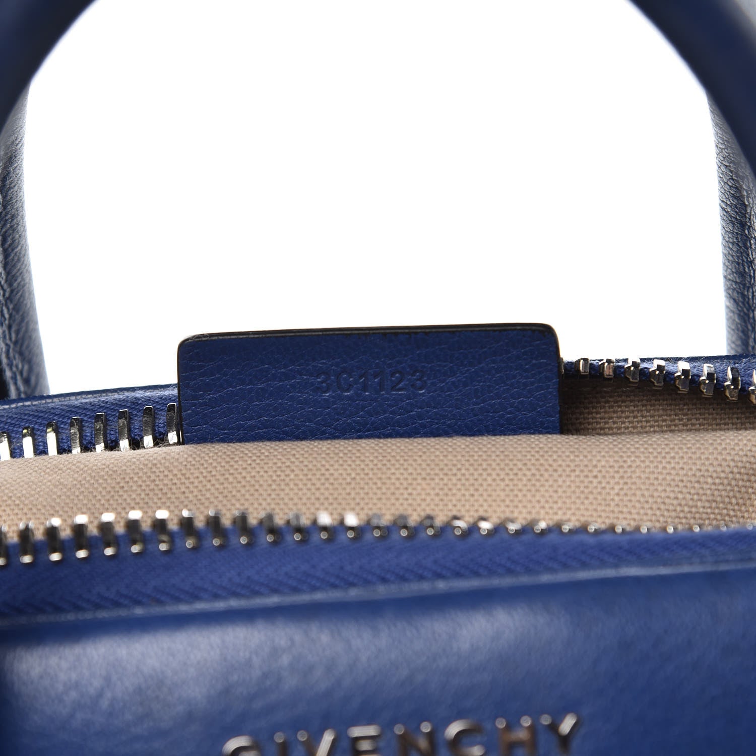 Givenchy Sugar Goatskin Small Antigona Bright Blue 8 of 16