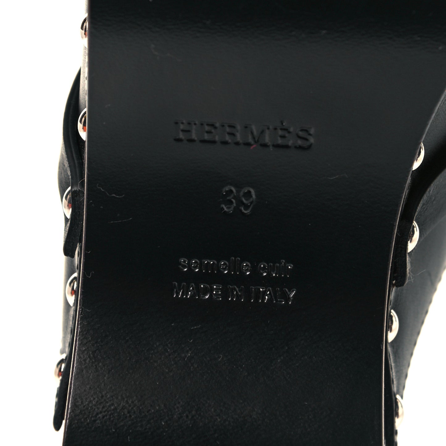 Calfskin Carlotta Mules 39 Black