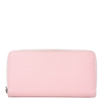 Louis Vuitton Epi Zippy Wallet Rose Ballerine 1 of 9