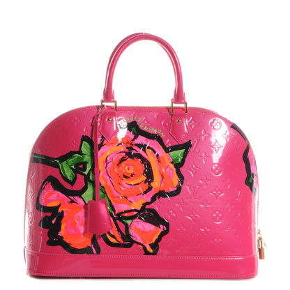 Louis Vuitton Vernis Roses Alma GM Rose Pop 1 of 7