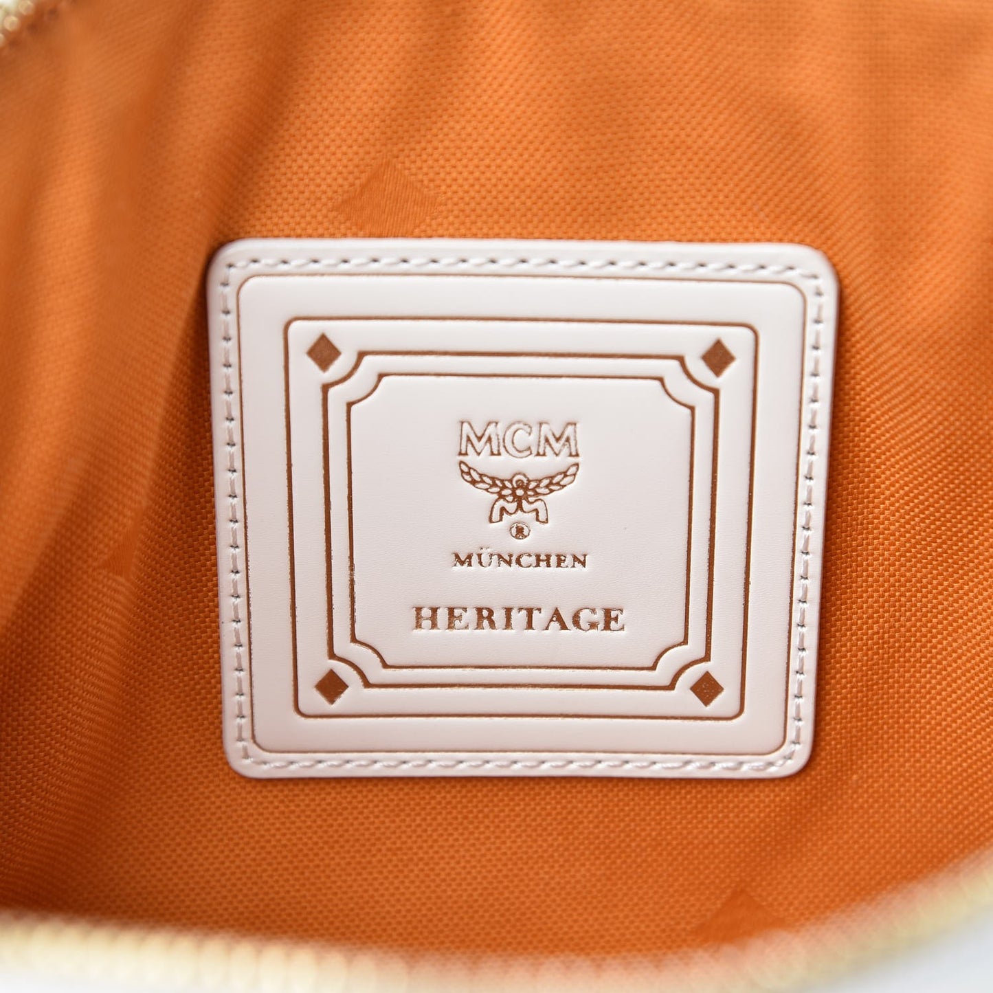 Visetos Heritage Cosmetic Pouch White