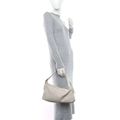 Celine Supple Calfskin Medium Romy Shoulder Bag Rice 2 of 16