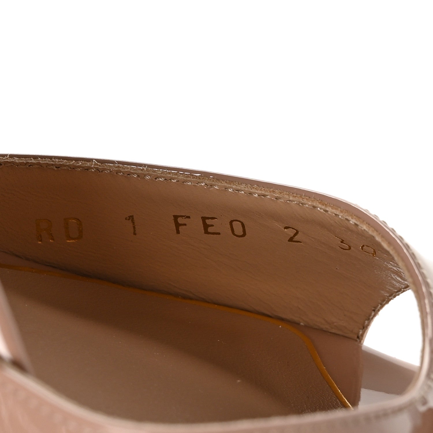 Valentino Garavani Patent Tan-Go 55/155mm Platform Sandals 39 Rose Cannelle 6 of 8