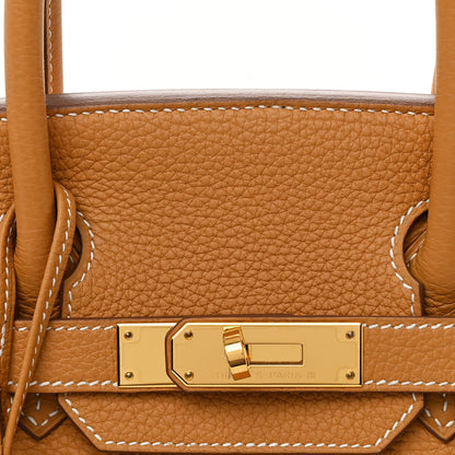 Hermes Togo BIRKIN 30 Natural Sable 8 of 12
