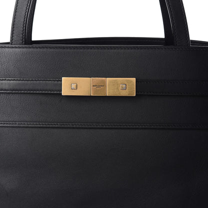 Saint Laurent Calfskin Medium Manhattan Shopper Tote Black 8 of 12