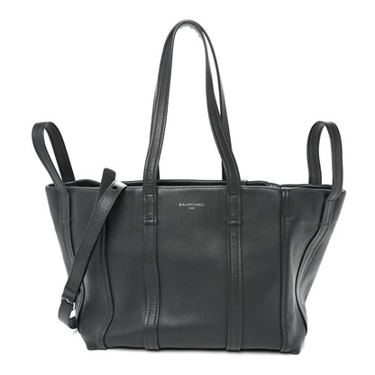 Balenciaga Calfskin Medium Laundry Cabas Tote Gris Fossile 1 of 10