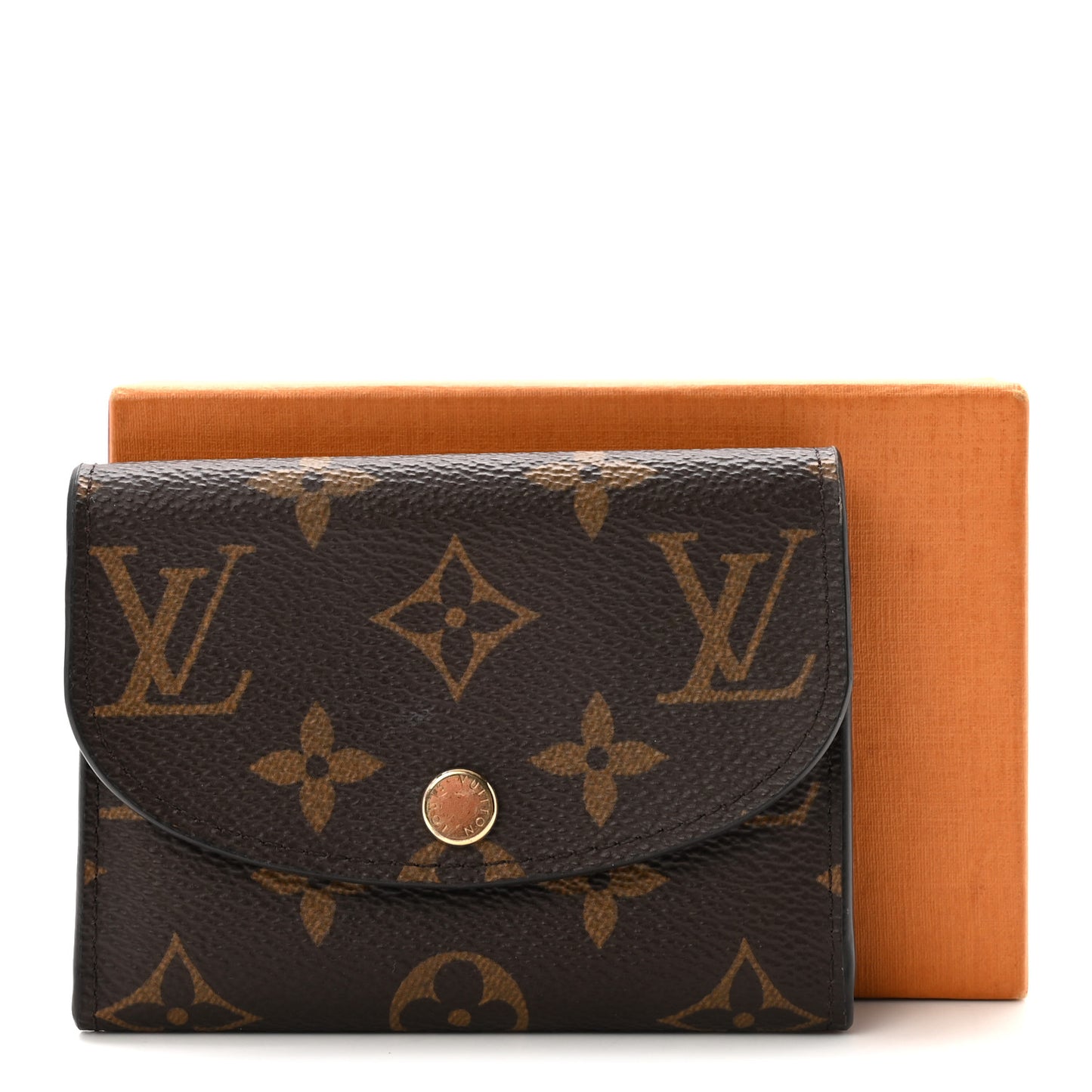 Monogram Rosalie Coin Purse Fuchsia