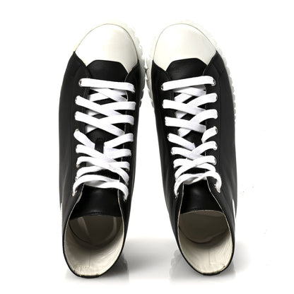 Hermes Calfskin Womens Climb Sneakers 37 Black 2 of 8