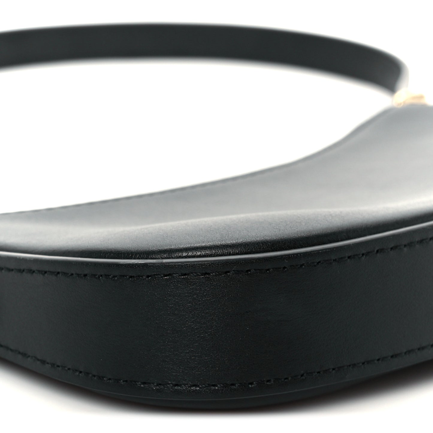 Calfskin LV Bloom Pochette  Black