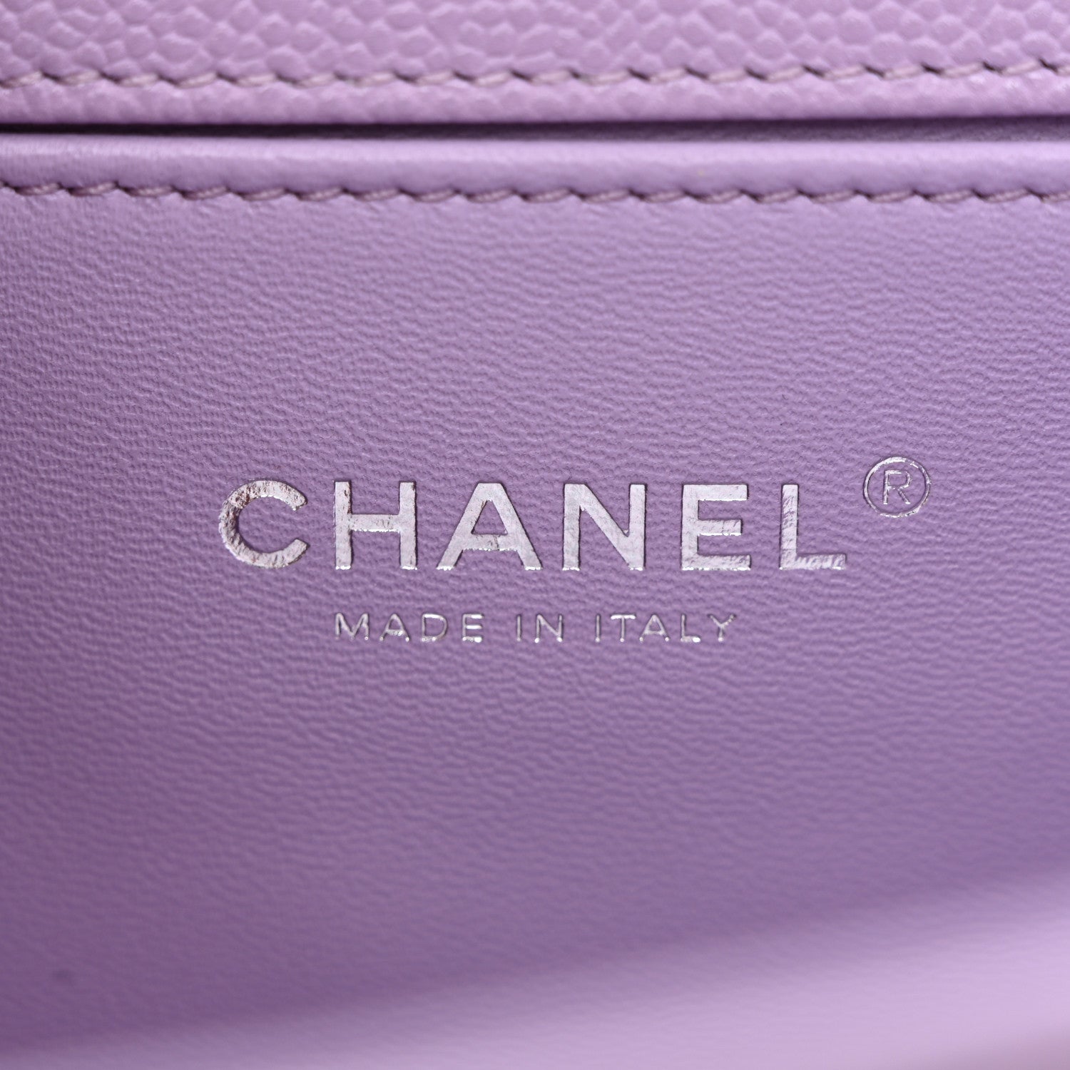 Chanel Caviar Quilted Medium Boy Flap Light Purple 6 of 11