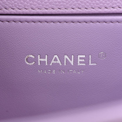 Chanel Caviar Quilted Medium Boy Flap Light Purple 6 of 11