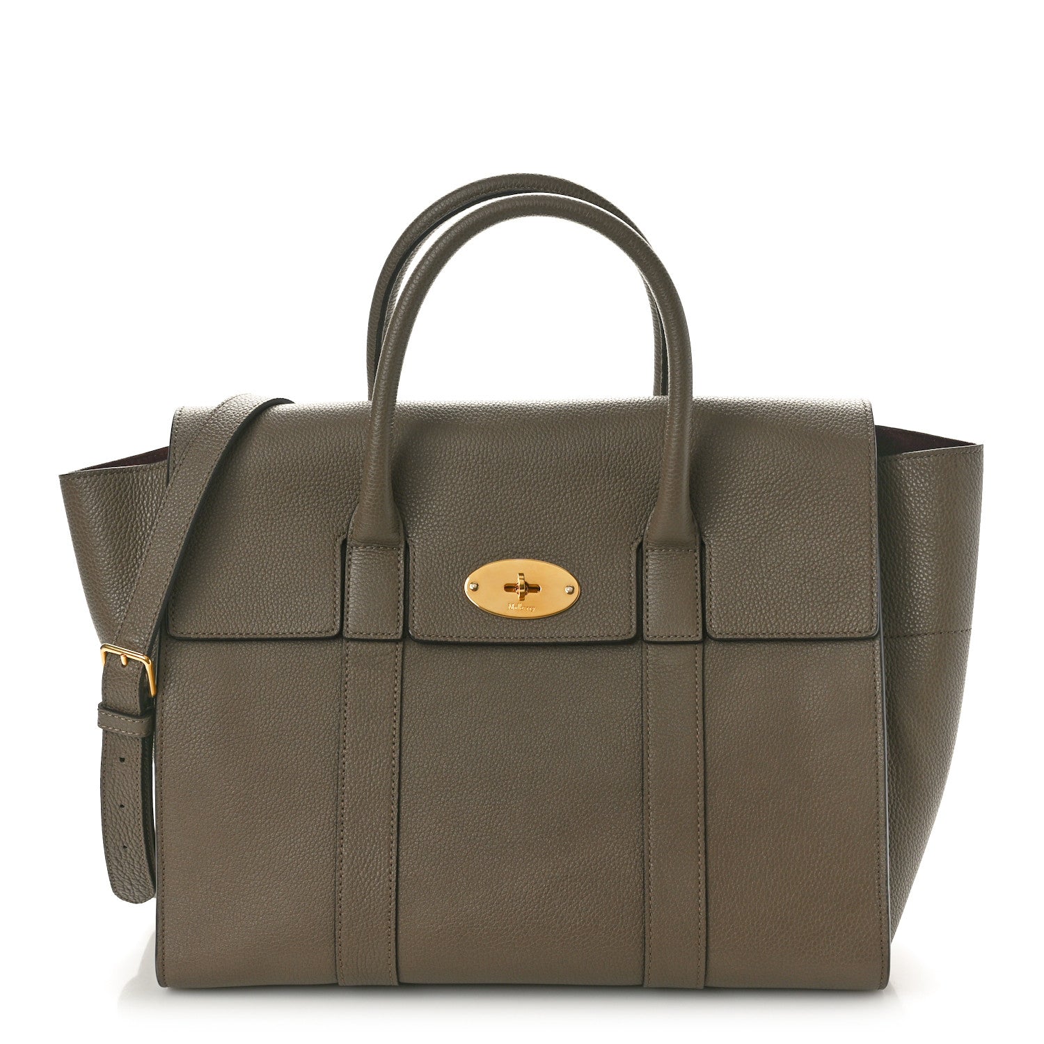 Mulberry Classic Grain Medium New Bayswater Clay 1 of 10