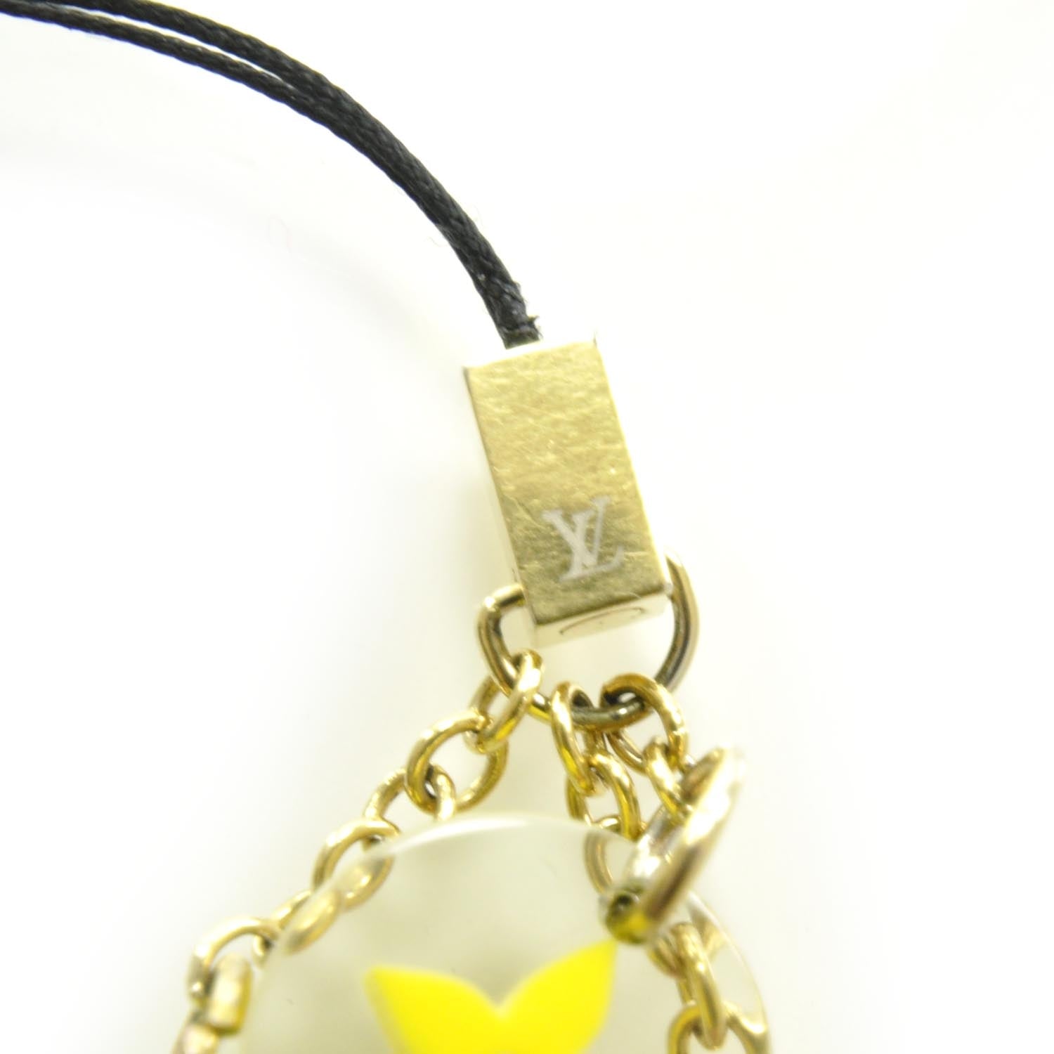 Louis Vuitton Resin Fleurs Phone Charm 3 of 5