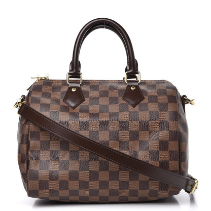 Louis Vuitton Damier Ebene Speedy Bandouliere 25 1 of 9