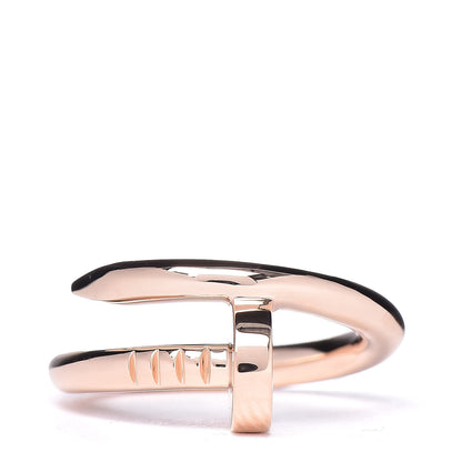 Cartier 18K Pink Gold Juste Un Clou Ring 49 4.75 1 of 5