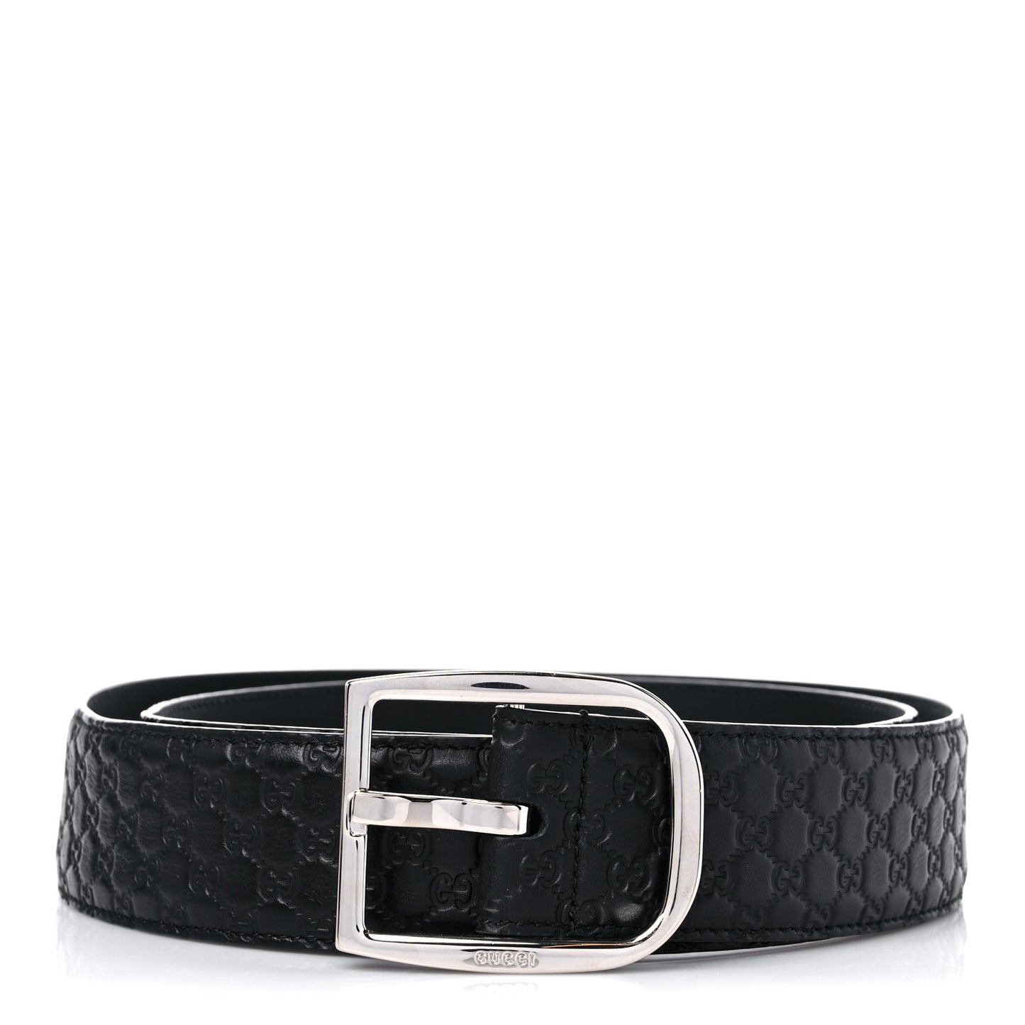 Soft Microguccissima 40mm Belt 100 40 Black