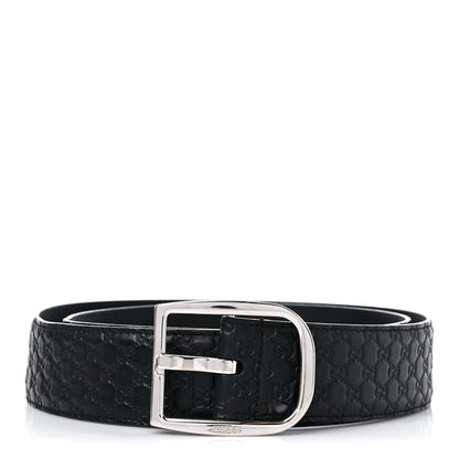 Gucci Soft Microguccissima 40mm Belt 100 40 Black 1 of 4