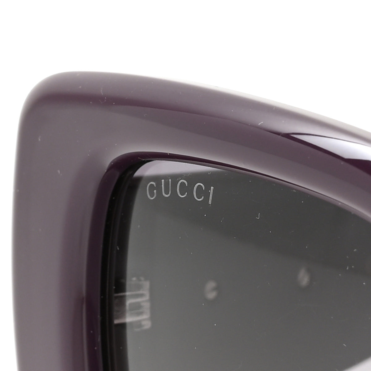 Acetate Square GG Marmont Logo Sunglasses GG1975S Purple