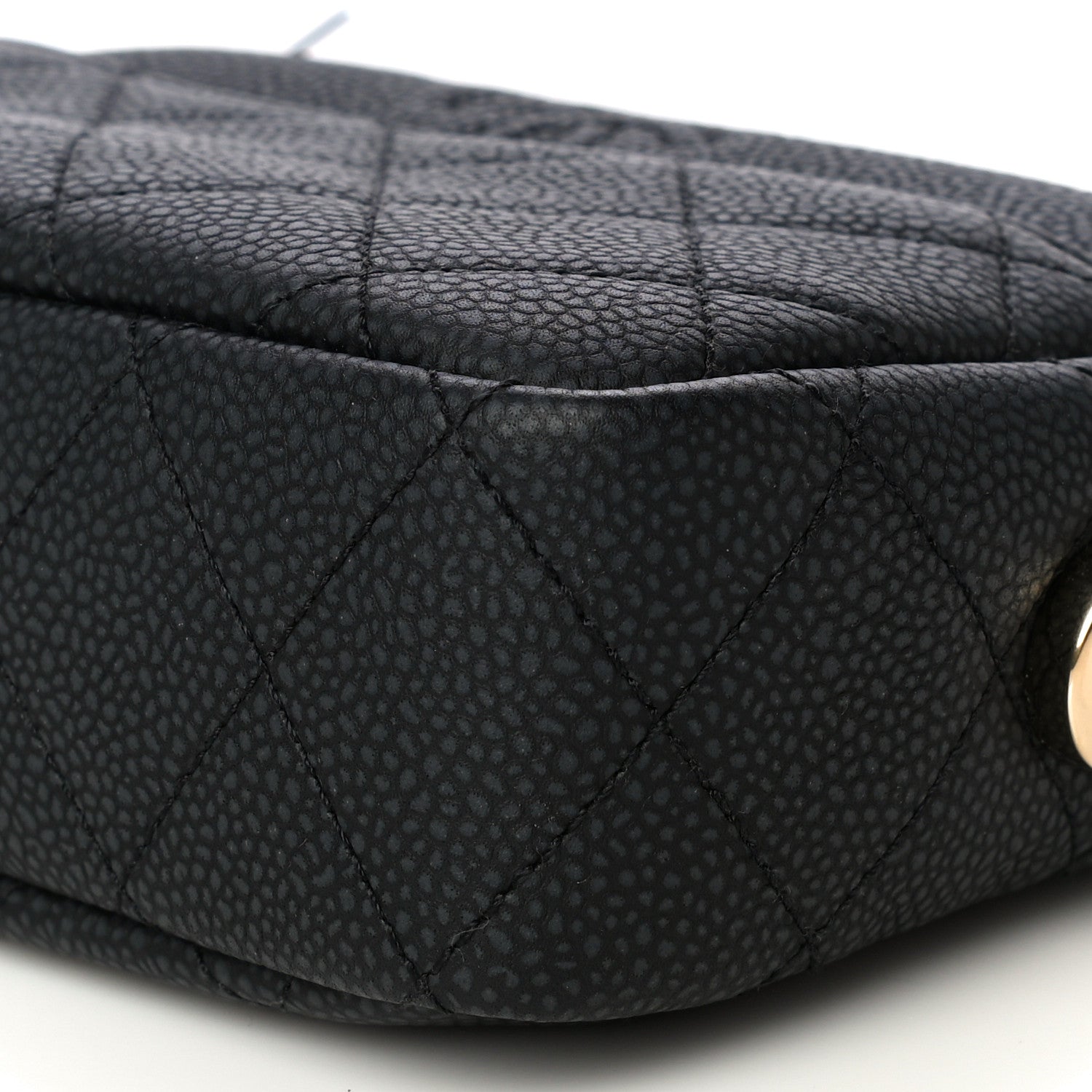 Chanel Iridescent Caviar Quilted Mini Coco Tassel Camera Case Black 10 of 10