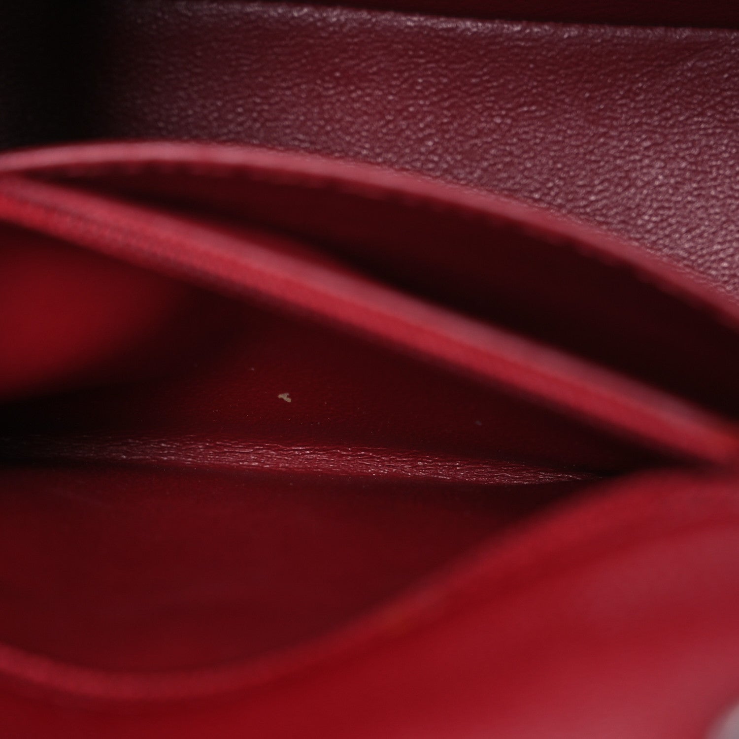 Chanel Caviar Quilted Mini Square Flap Red 6 of 13