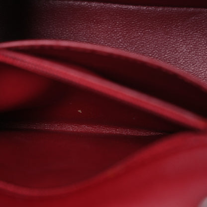 Chanel Caviar Quilted Mini Square Flap Red 6 of 13