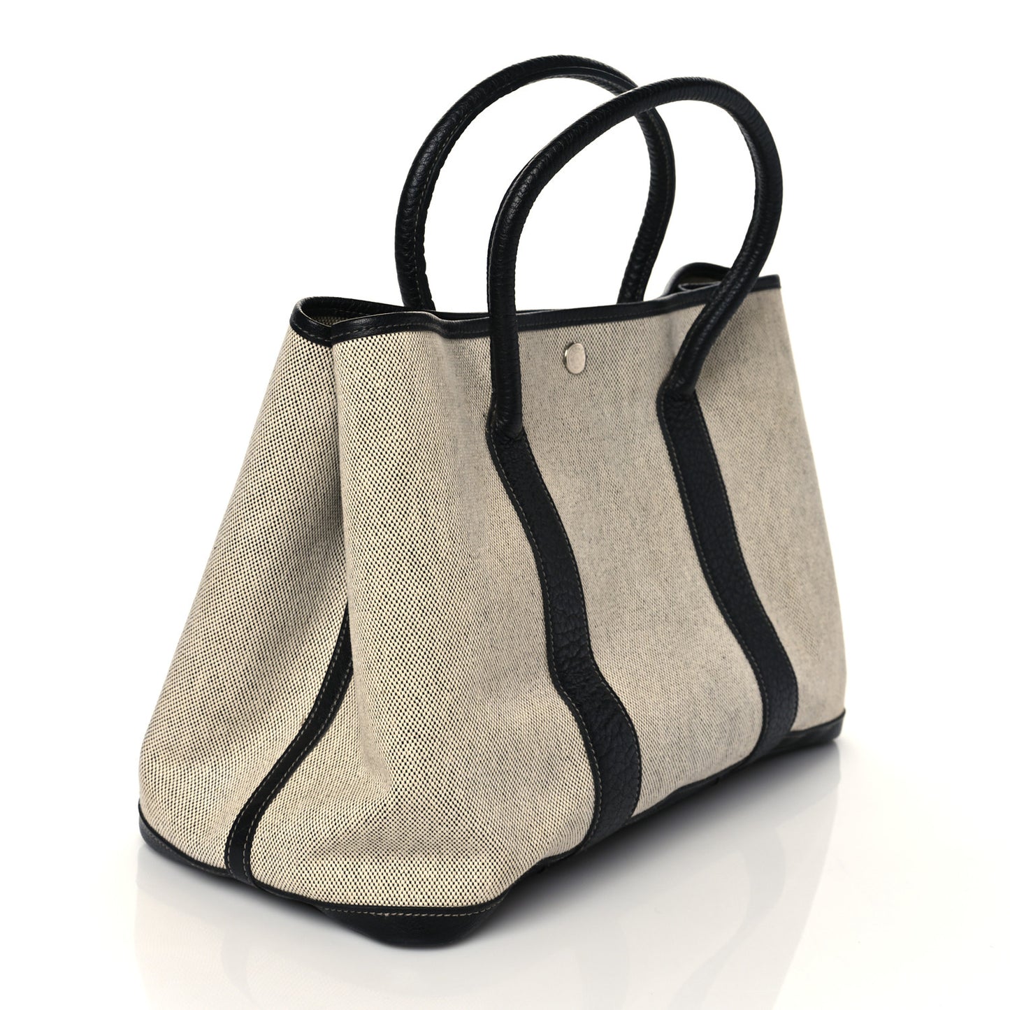 Toile Buffle Skipper Garden Party 36 MM Tote Black