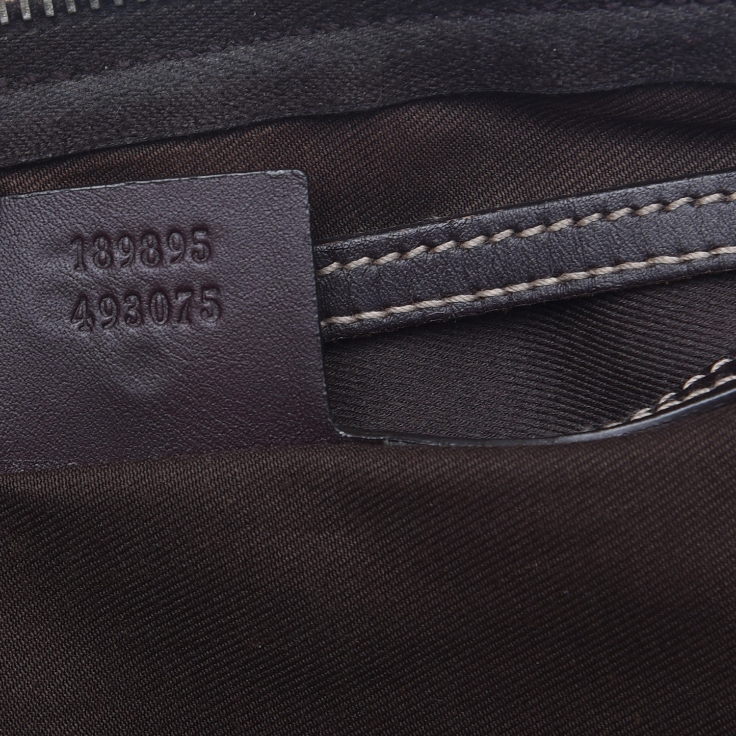 Gucci GG Plus Monogram Web Medium Joy Boston Dark Brown 7 of 7