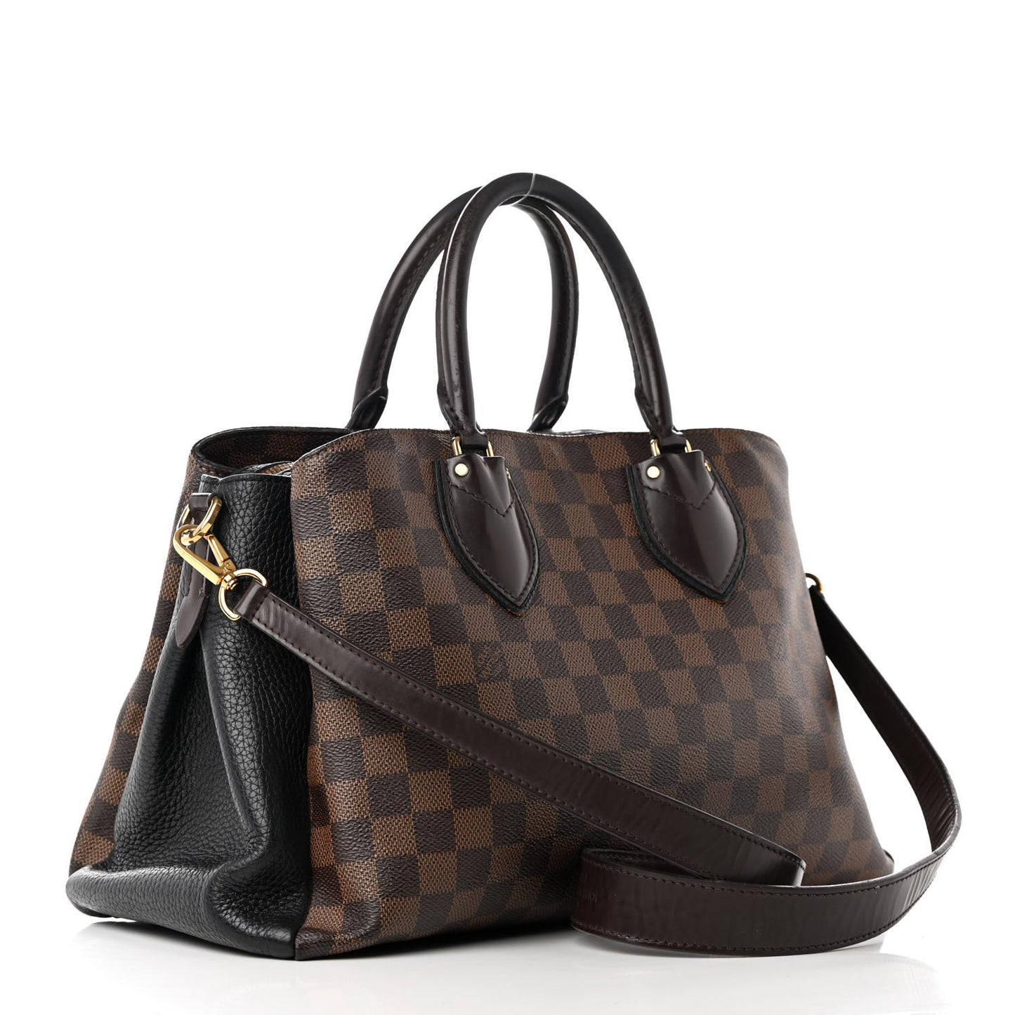 Cuir Taurillon Damier Ebene Normandy Black