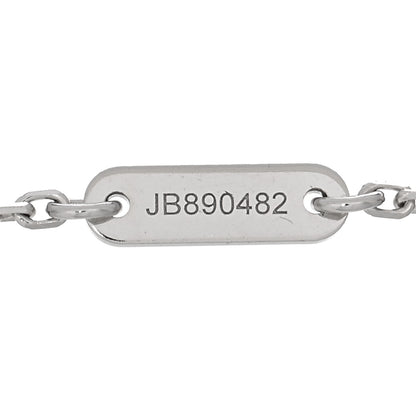 Van Cleef & Arpels 18K White Gold Diamond Sweet Alhambra Bracelet 4 of 4