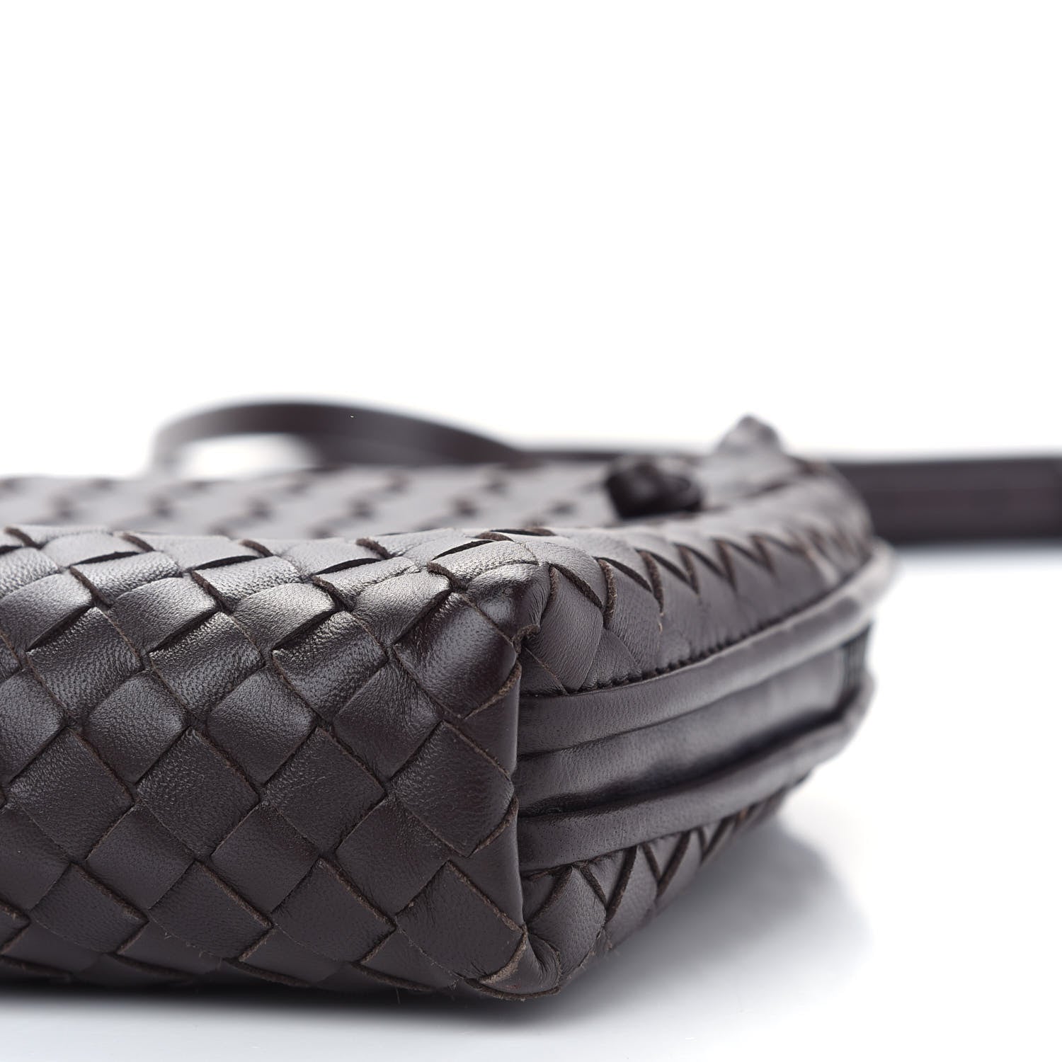 Bottega Veneta Nappa Intrecciato Nodini Bag Ebano 8 of 8